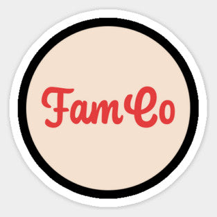 FamCo Logo Sticker
